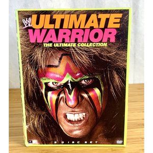 WWE: Ultimate Warrior - The Ultimate Collection (DVD, 2014, 3-Disc Set) Open Box